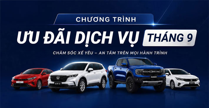 Ưu Đãi Dịch Vụ Ô Tô BYD Bắc Giang Tháng 9/2026